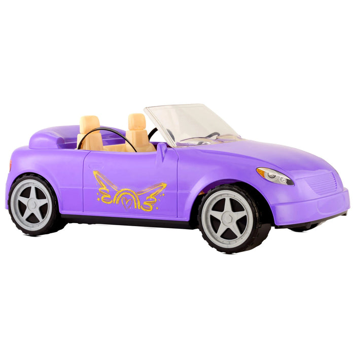 MGA’s Dream Ella Car Cruiser – Purple Convertible Car