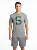 Michigan State Spartans Men's | "Block S" Tee