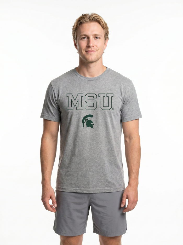 Michigan State Spartans Men's | "MSU Spartan" Tee