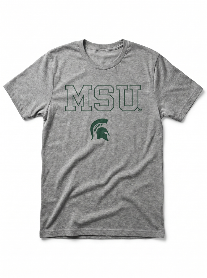 Michigan State Spartans Men's | "MSU Spartan" Tee