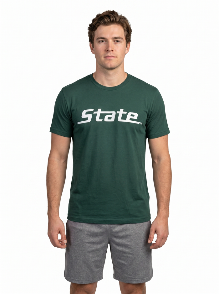 Michigan State Spartans Men's | "State Script" Tee