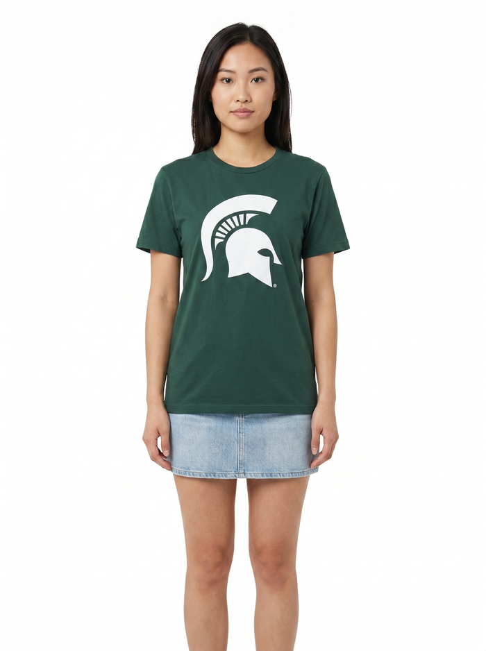 Michigan State Spartans Women's | "Spartan Helmet" Tee