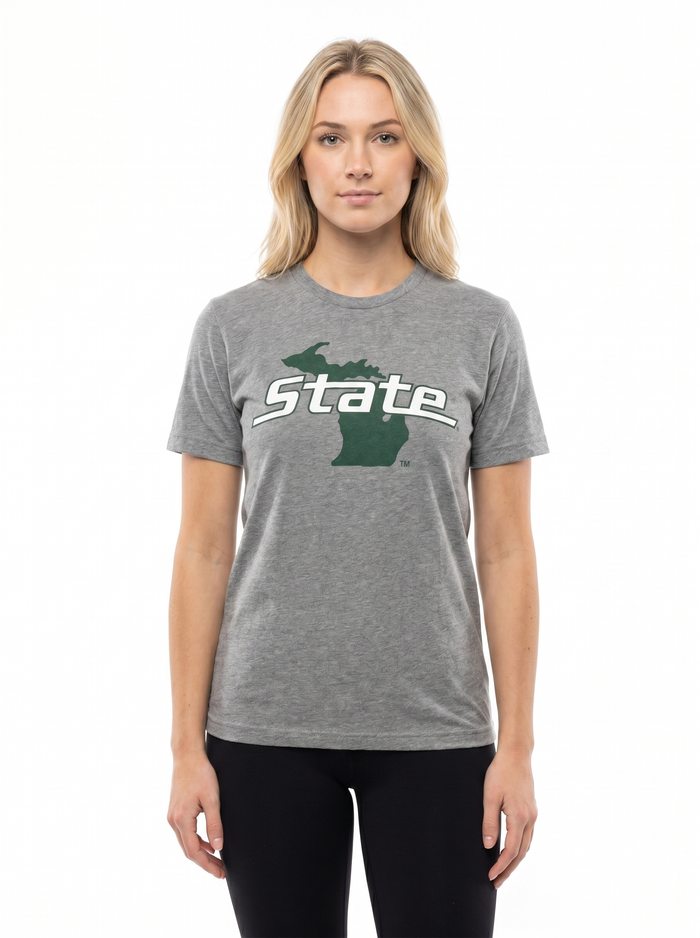 Michigan State Spartans Women's | "State Outline" Tee