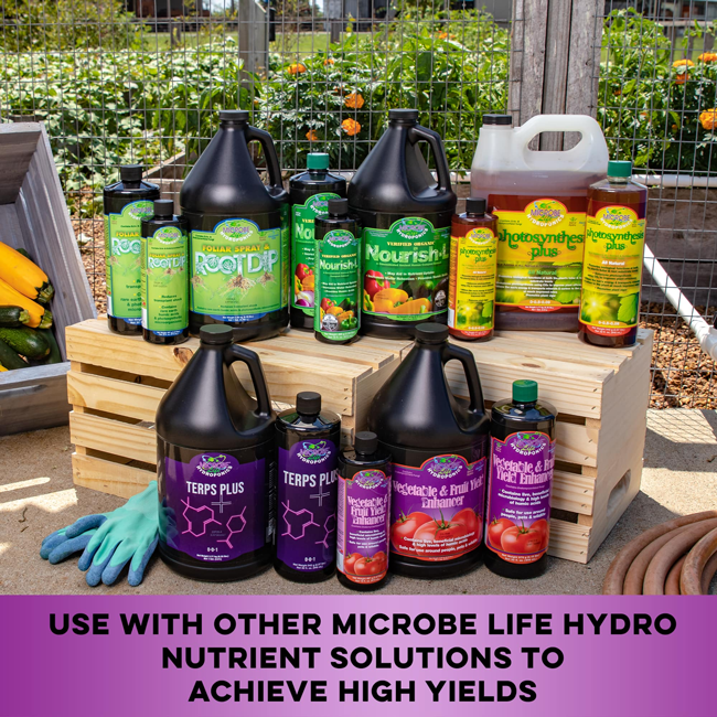Microbe-Life Hydroponics Vegetable & Fruit Yield Enhancer — All Sizes