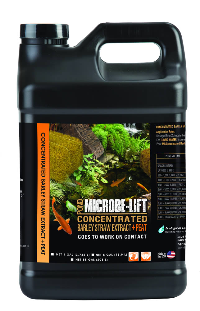 5 Gal - Microbe-Lift Barley Straw Concentrated Extract Plus Peat