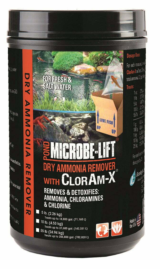 Microbe-Lift Dry Ammonia Remover with ClorAm-X