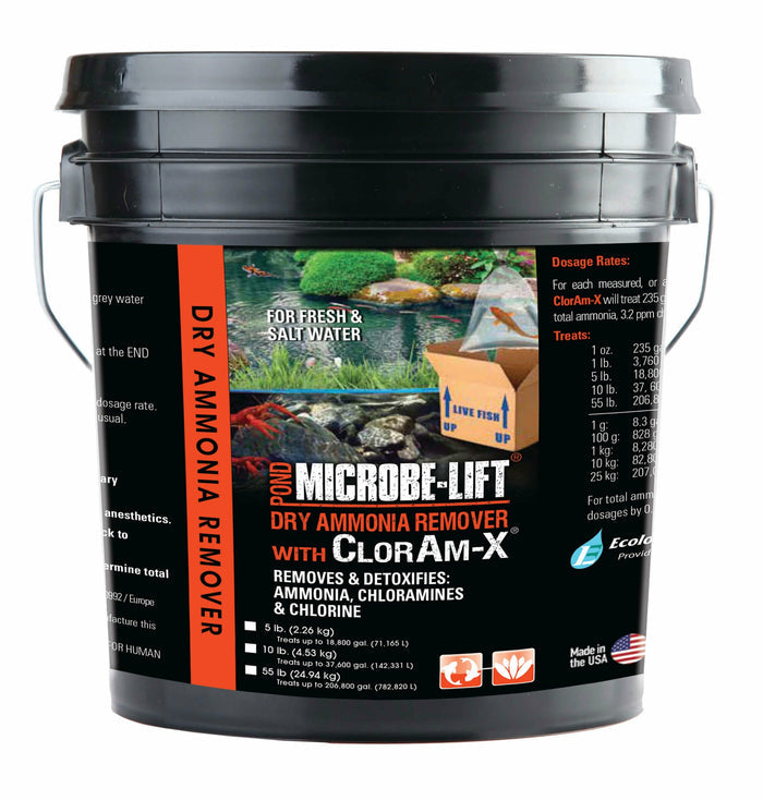 Microbe-Lift Dry Ammonia Remover with ClorAm-X