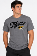 Missouri Unisex Tee | "Tigers Script w/ Tiger Head" Tee