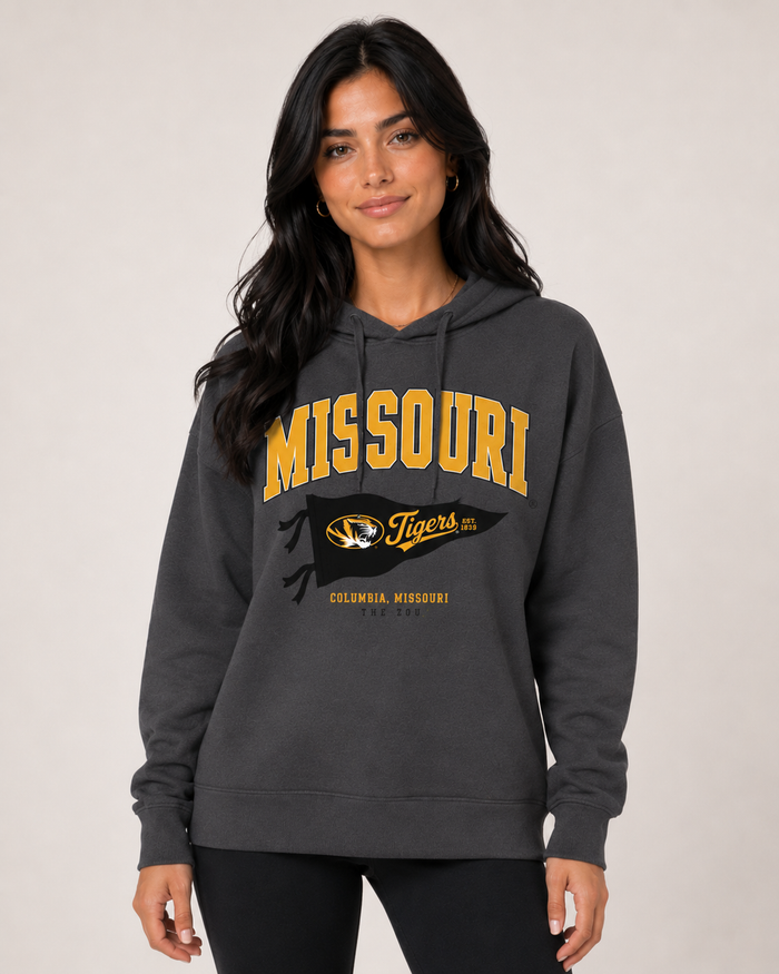 Missouri Womens Hoodie | "Pennant" Hoodie