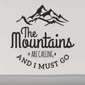 Mountains Are Calling RV Camper Van Door Decals - Adventure-Ready Stickers