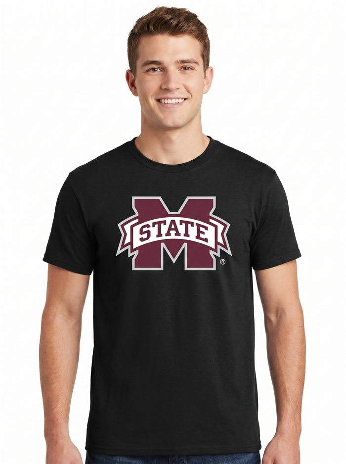 MSU Bulldogs Men's | "M-State Banner" Tee