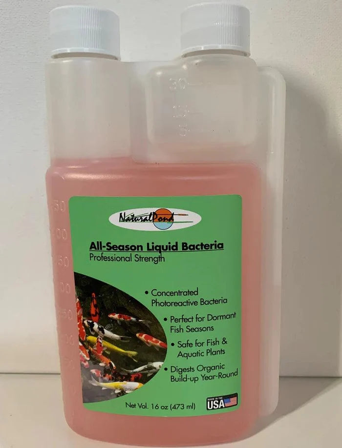 NaturalPond All-Season Beneficial Bacteria - Liquid - Play It Koi