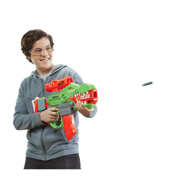 NERF DinoSquad Rex-Rampage Motorized Dart Blaster