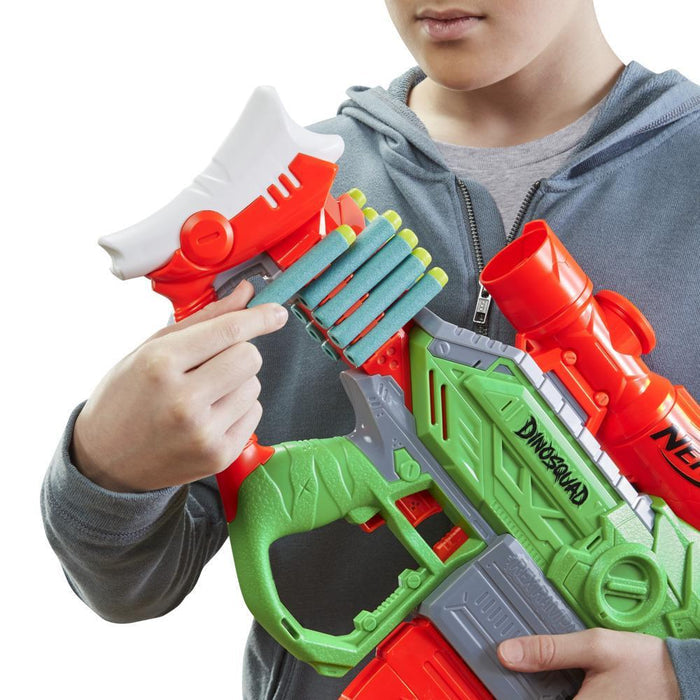 NERF DinoSquad Rex-Rampage Motorized Dart Blaster