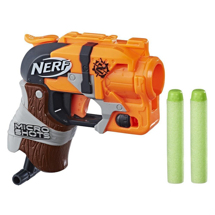 NERF MicroShots Zombie Strike Hammershot Blaster