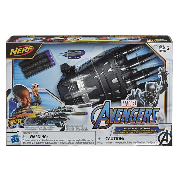 NERF Power Moves Black Panther Dart Blaster