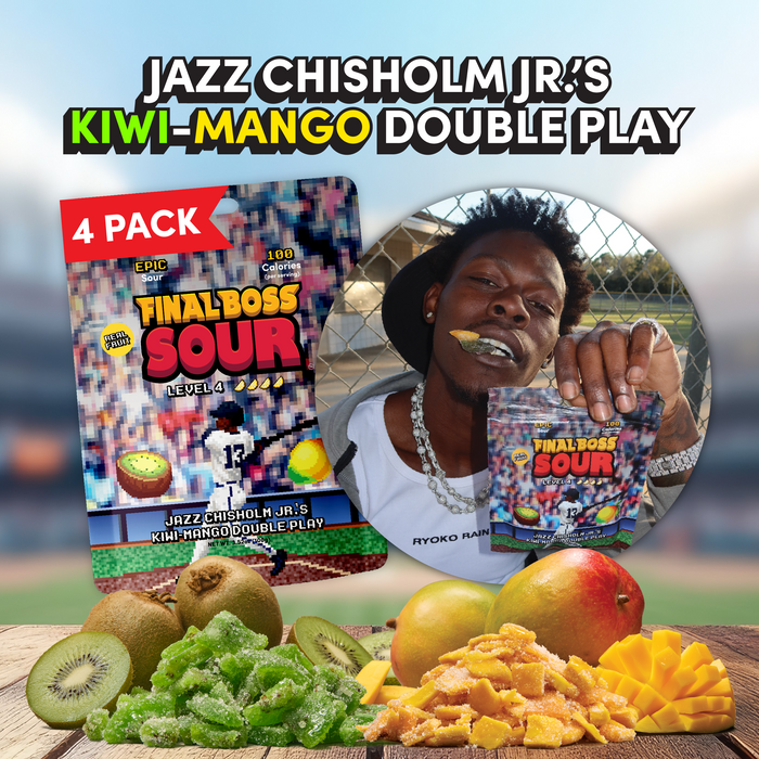 NEW Jazz Chisholm Jr's Kiwi-Mango Double Play (4 Pack)