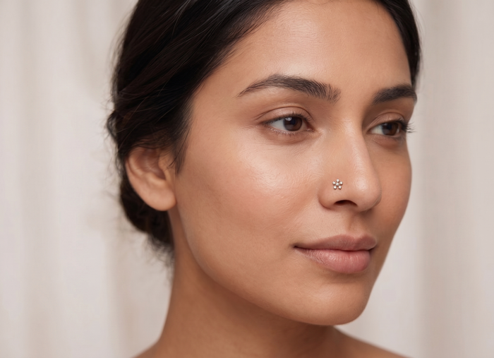 NILVI DIAMOND NOSE PIN