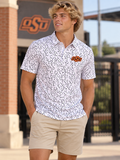 Oklahoma State Men's | "OSU Splatter" Polo