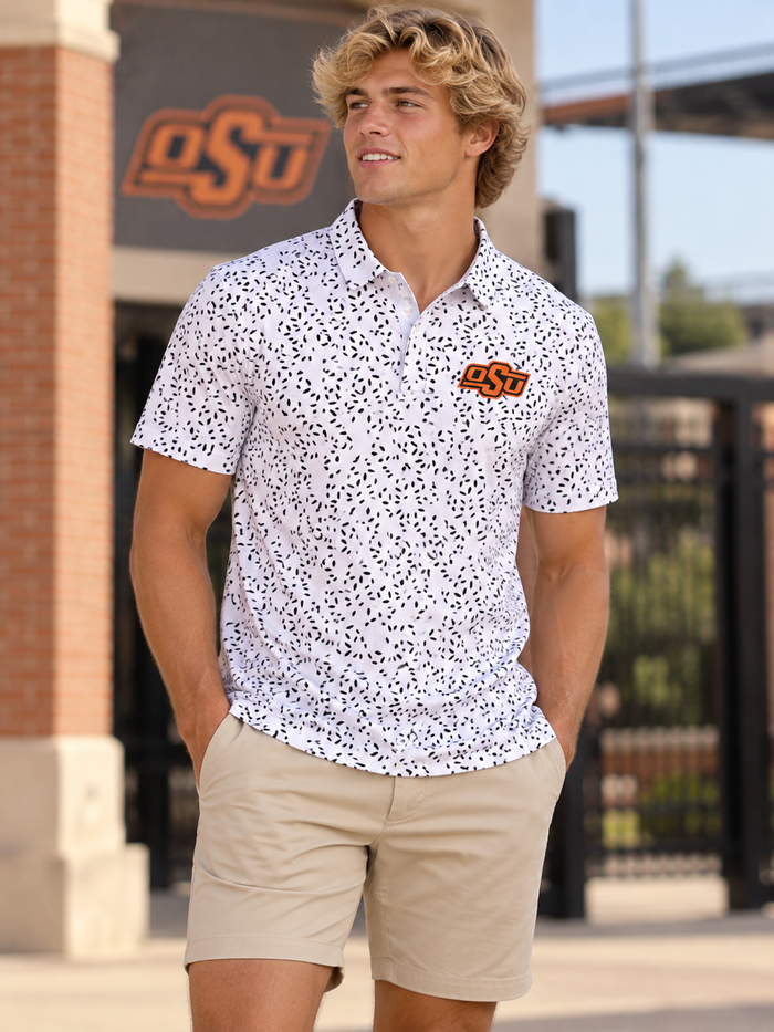 Oklahoma State Men's | "OSU Splatter" Polo