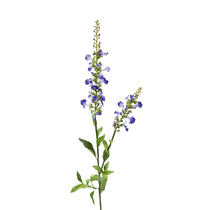 Orchid Oncidium Spray Purple Silk Flower - 75cm