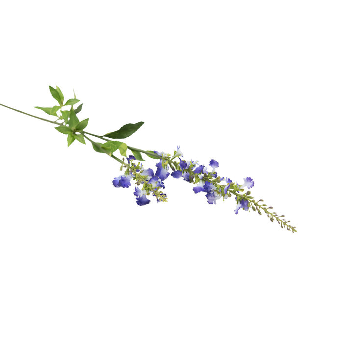 Orchid Oncidium Spray Purple Silk Flower - 75cm