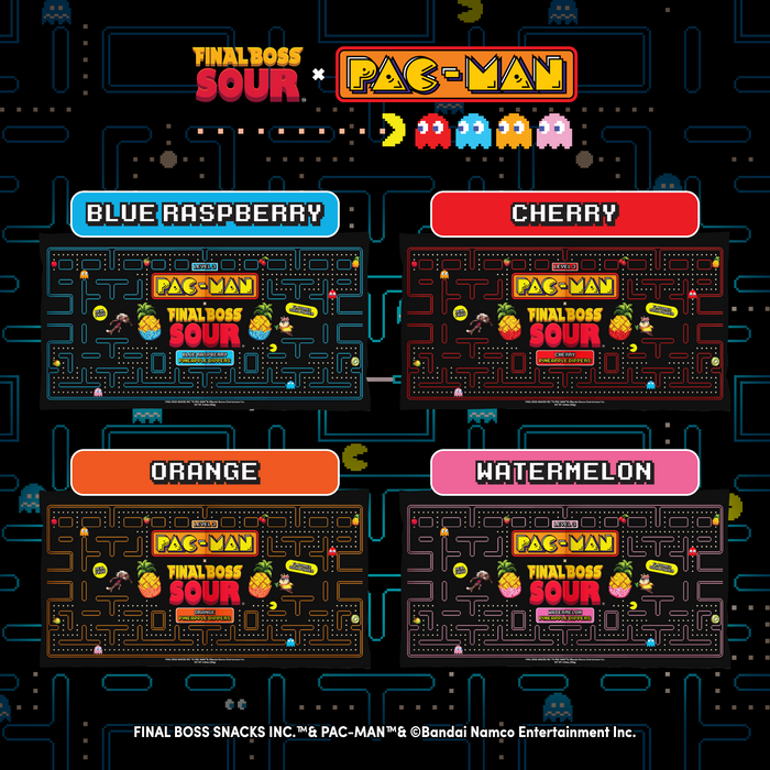 Pac-man x Final Boss Sour: Pineapple Dippers (1-Pack)