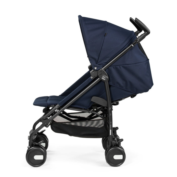 Peg Perego Lighweight Pliko Mini Baby Stroller in Navy