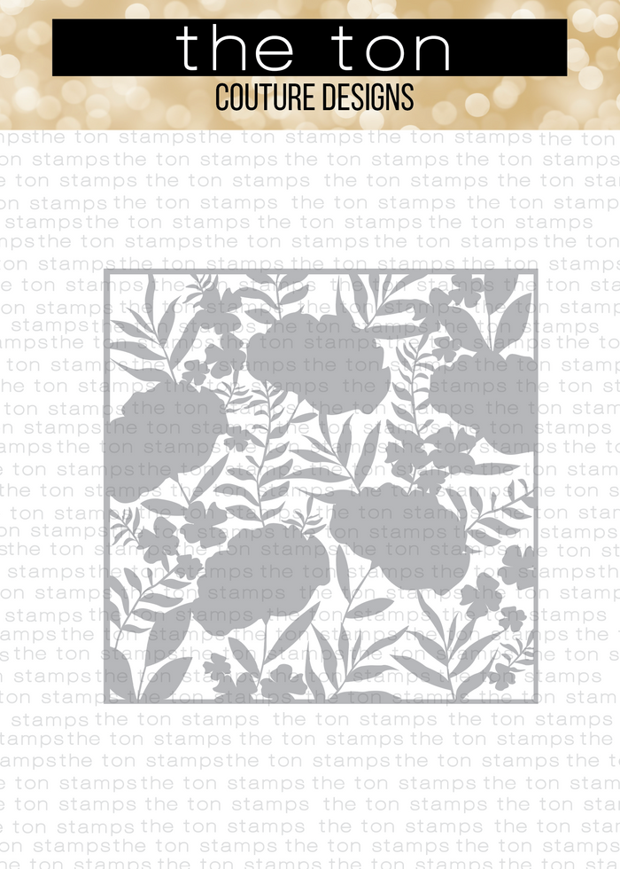 Peony Print Coordinating Die