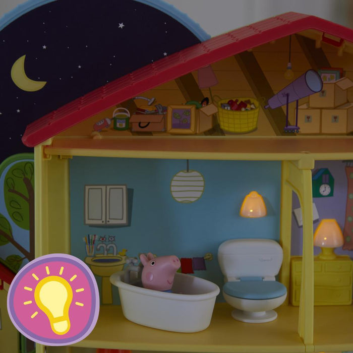 Peppa Pig Peppa’s Adventures Peppa's Playtime to Bedtime House Preschool Toy