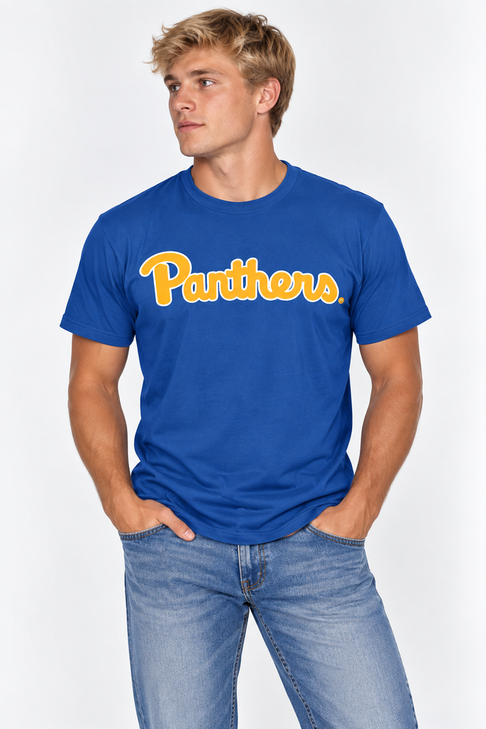 Pitt Unisex Tee | "Panthers Script" Tee