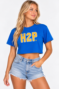 Pitt Womens | "H2P" Crop Top