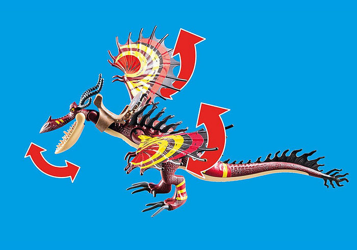 PLAYMOBIL DRAGONS Dragon Racing: Snotlout and Hookfang