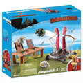 PLAYMOBIL Dragons Gobber The Belch With Sheep Sling 9461