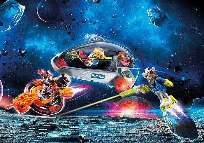 PLAYMOBIL Galaxy Police Glider 70019