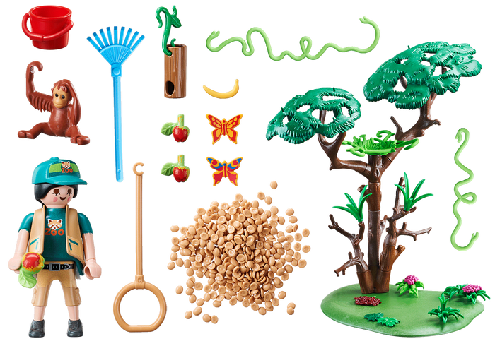 PLAYMOBIL Orangutans with Tree 70345