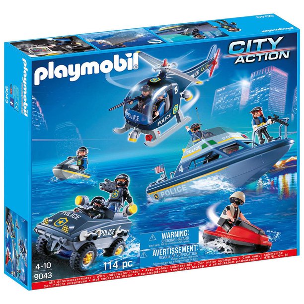 PLAYMOBIL Police Tactical Unit 9043