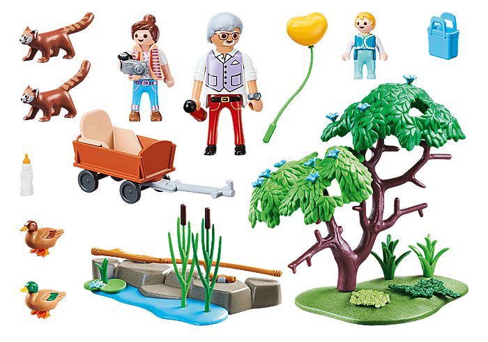 PLAYMOBIL Red Panda Habitat 70344
