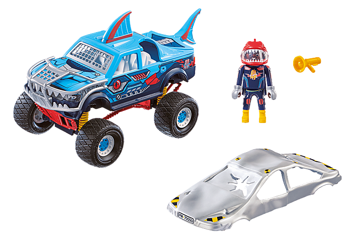 PLAYMOBIL Stunt Show Shark Monster Truck