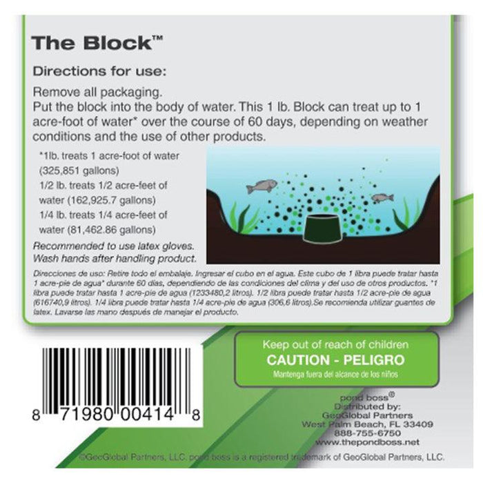 Pond Boss The Block Bio-Maintenance - Play It Koi