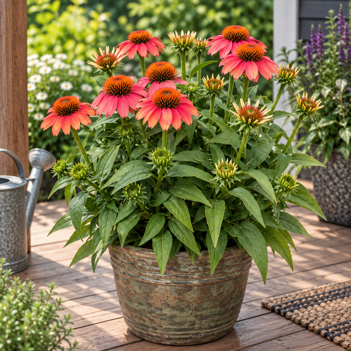 Prairie Blaze Orange Sunset, Coneflower Seed