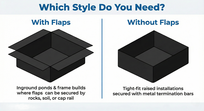 Rectangular Drop-In Liner