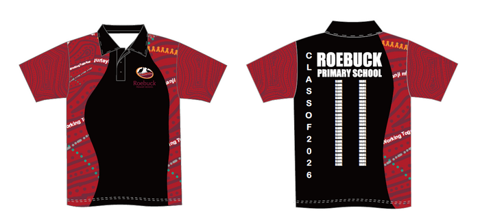 ROEBUCK PRIMARY SCHOOL - GRADE SIX LEAVERS POLOS 2026 - PRE RELEASE OPEN NOW