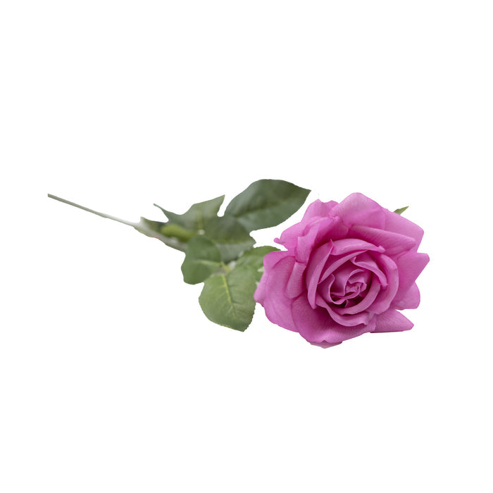 Rose Teaspray Purple Stem - 75cm