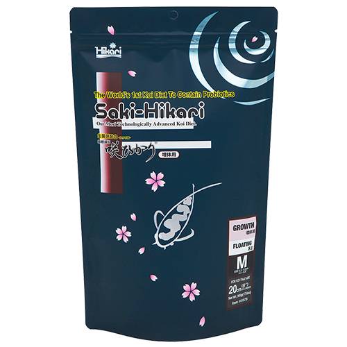 17.6 oz Medium Pellet Saki Hikari Growth Floating