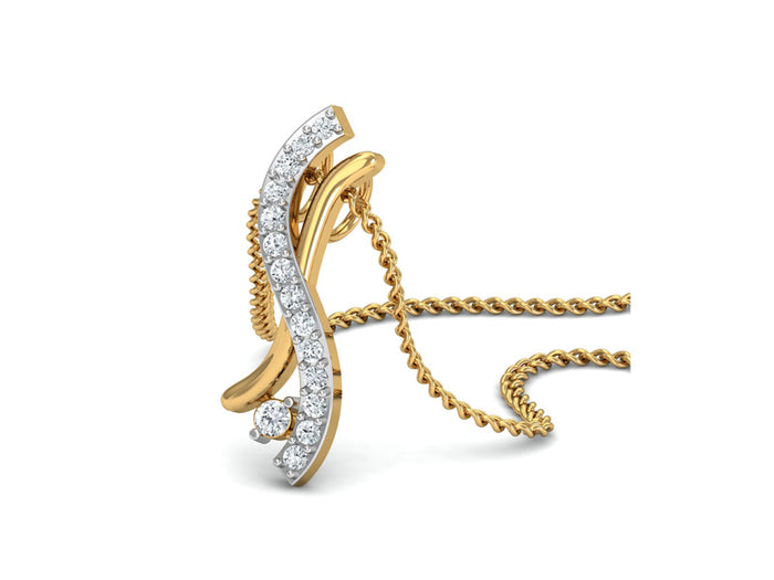 Sassy Intersecting Lines Pendant efifdiamonds Sassy Intersecting Lines Pendant efifdiamonds Pendants 12727.00 EF-IF Diamond Jewellery