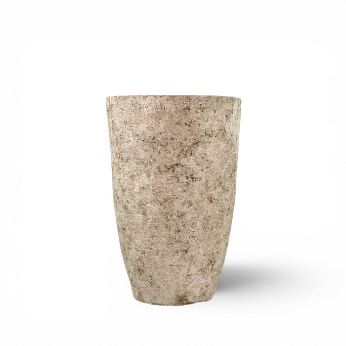 Sirus Vase Round  M 43x60 Ivory