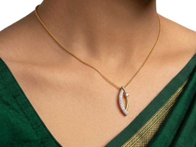 Sleek Convex Pendant