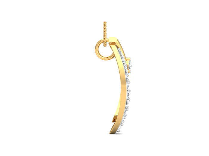 Sleek Convex Pendant efifdiamonds Sleek Convex Pendant efifdiamonds Pendants 13100.00 EF-IF Diamond Jewellery