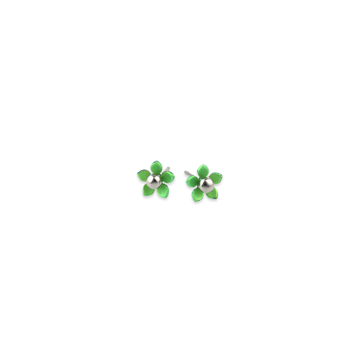 Small Five Petal Flower Studs